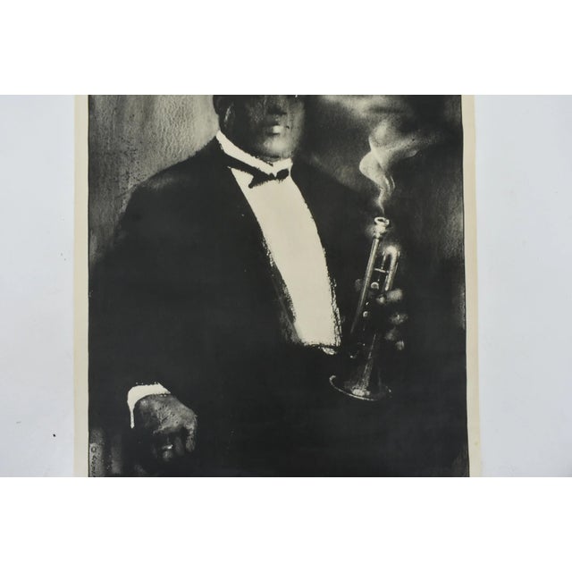 King Oliver Jazz Poster from Swierzy, 1900s For Sale - Image 9 of 12