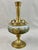Late 19th Century French Ormolu & Hand-Enameled Botanical Pedestal Vase For Sale - Image 4 of 7