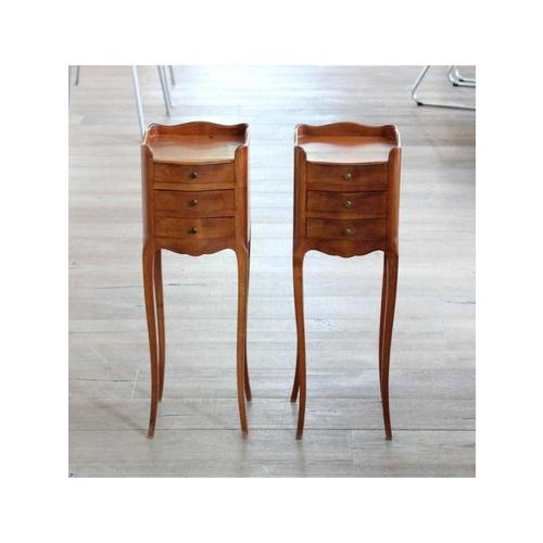 Petit Bedside Tables, France, 1920, Set of 2 For Sale - Image 4 of 17