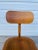 Brown 1930s Art Deco Antique Wooden Typist Chair For Sale - Image 8 of 12