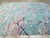 Textile Galerie Shabab Collection Mid-20th Century Handmade Chinese Art Deco Room Size Carpet in Seafoam Green For Sale - Image 7 of 10