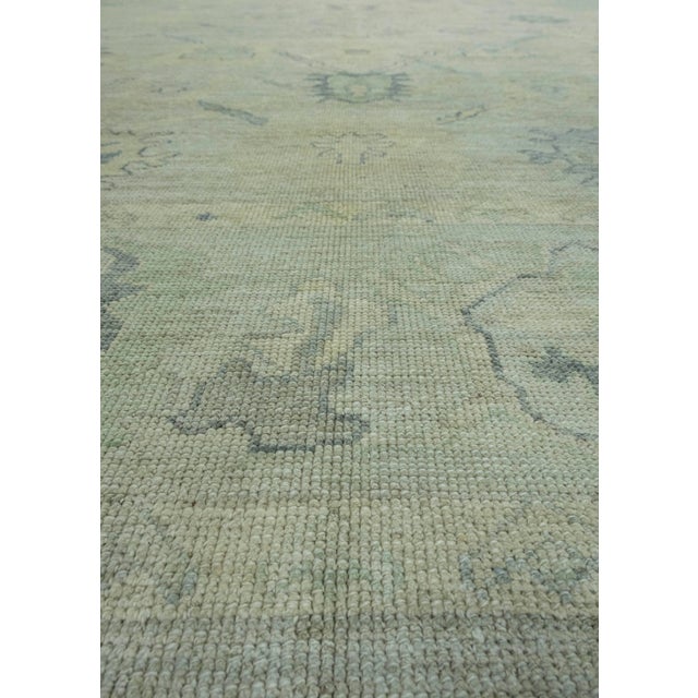 Early 21st Century Turkish Oushak Rug 10'4" x 13'5" #18583 For Sale - Image 5 of 8