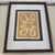 2020s Set of 3 Original Abstract Acrylic Paintings Matted and Framed For Sale - Image 5 of 6