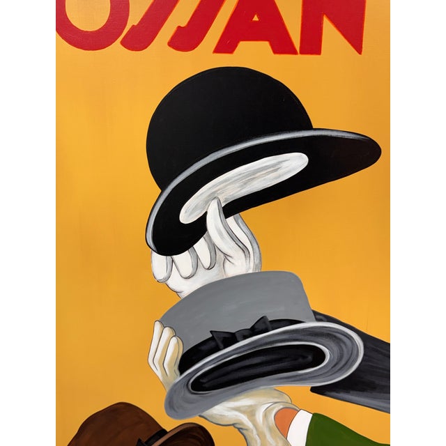 In the Style of Leonetto Cappiello "Mossant" French Poster Painting For Sale - Image 11 of 12