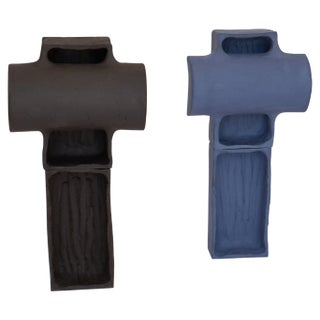 Set of 2 Accre Tall Lamps by Ia Kutateladze, Set of 2 For Sale