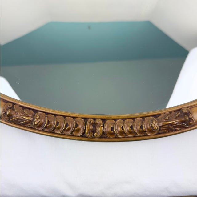 1930’s Louis Bierfeld Wood & Gesso Mirror - American Beauty For Sale - Image 4 of 12