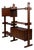 Brazilian Modern Adjustable Bookshelf With Cabinets in Rosewood, Brazil, 1960s For Sale