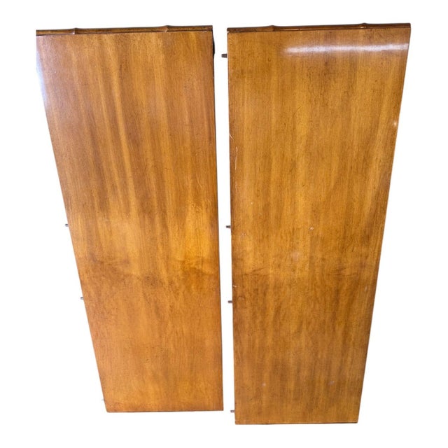Mid-Century Faux Bamboo/Rattan Dining Set For Sale - Image 9 of 18
