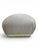 Metal MCM Attributed to Karl Springer Brass Base Pouf Ottoman Newly Reupholstered For Sale - Image 7 of 10