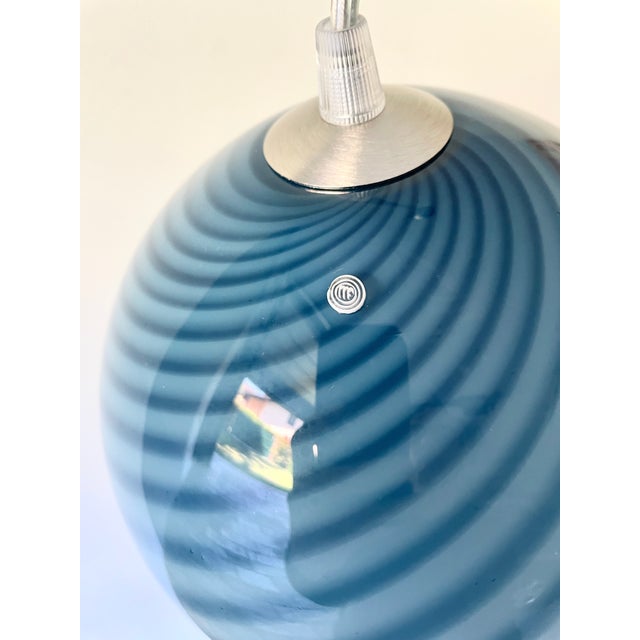 Acquarius 20 Pendant Light in Swirl Glass Rigadin Murano Glass from La Murrina, 1990s For Sale - Image 16 of 18