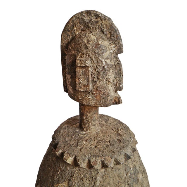 Antique Mid 19th Century Dogon Helmet Mask For Sale In Los Angeles - Image 6 of 7