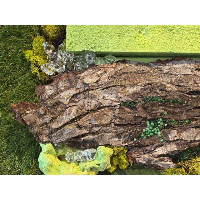 Alien Landscape 2 Wood, bark, coral, moss, fabric Mia Capodilupo is a sculptor and installation artist originally from...