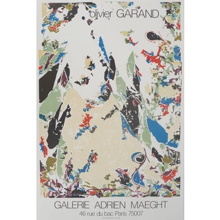 Olivier Garand, Exposition 1982 Poster, Lithograph For Sale