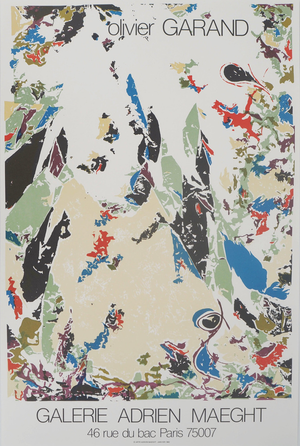 Olivier Garand, Exposition 1982 Poster, Lithograph