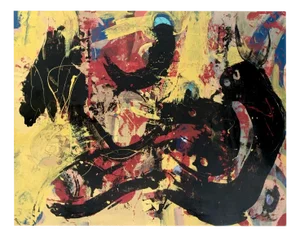 Monika Rossa, Abstraction, 2023, Oil on Canvas
