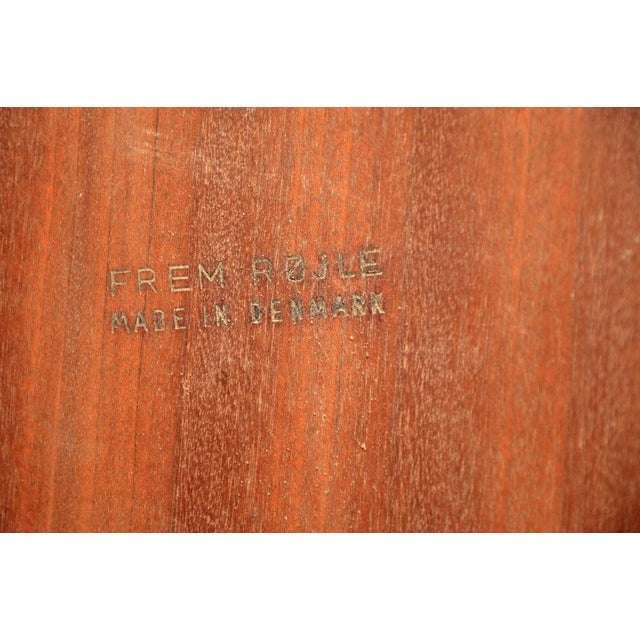 Vintage Danish Teak Dinette Dining Table and Chairs by Hans Olsen for Frem Røjle, 1960, Set of 7 For Sale - Image 18 of 18