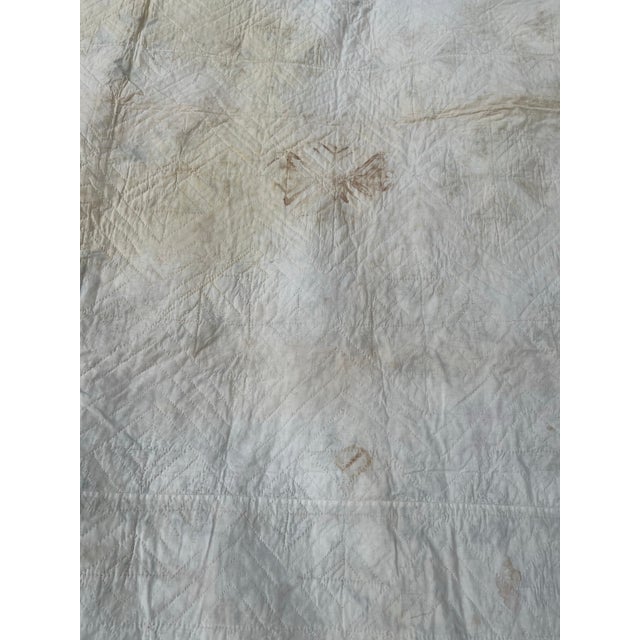 Antique American Patchwork Quilt For Sale - Image 6 of 6