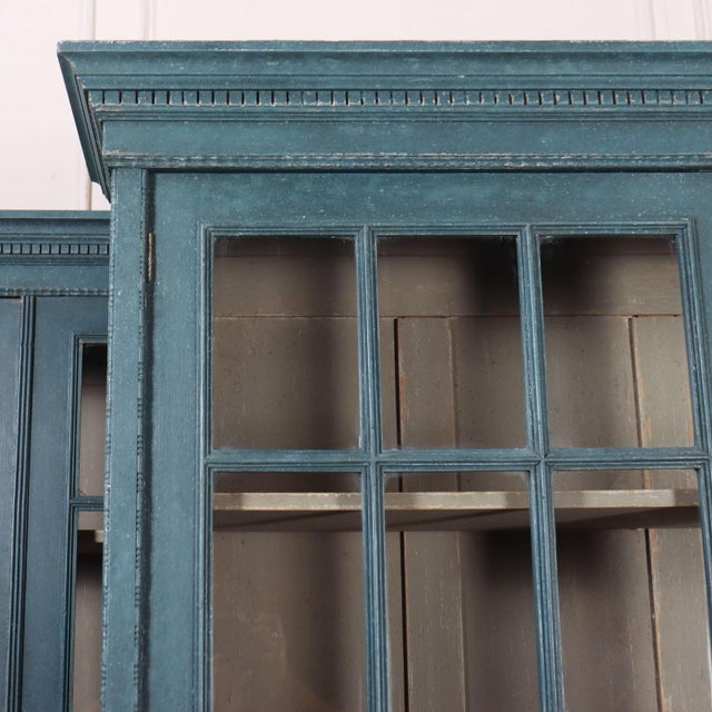 Painted Library Bookcases, Set of 2 For Sale - Image 5 of 15