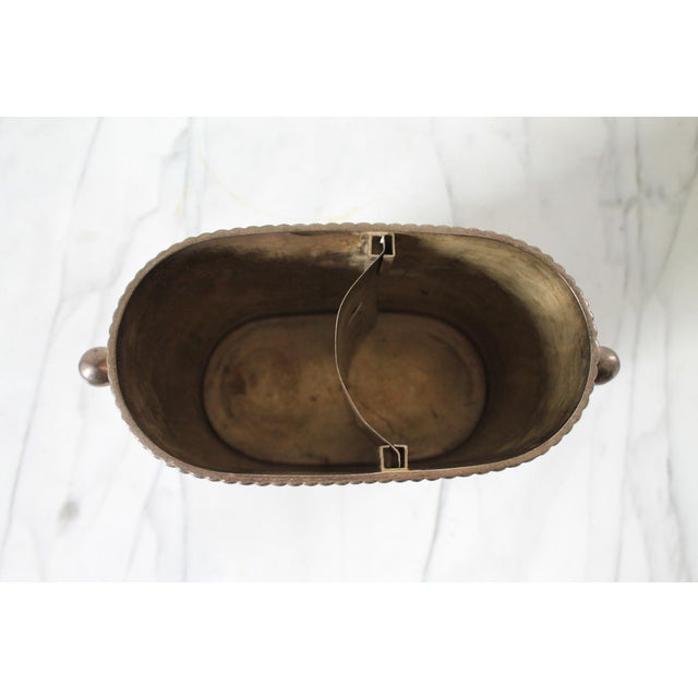 Silver Pottery Barn Double Champagne / Wine Holder For Sale - Image 8 of 8