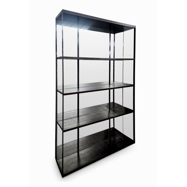 Contemporary Large Bookshelf Etagere "Éditeur" Christian Liaigre Holly Hunt For Sale - Image 3 of 7
