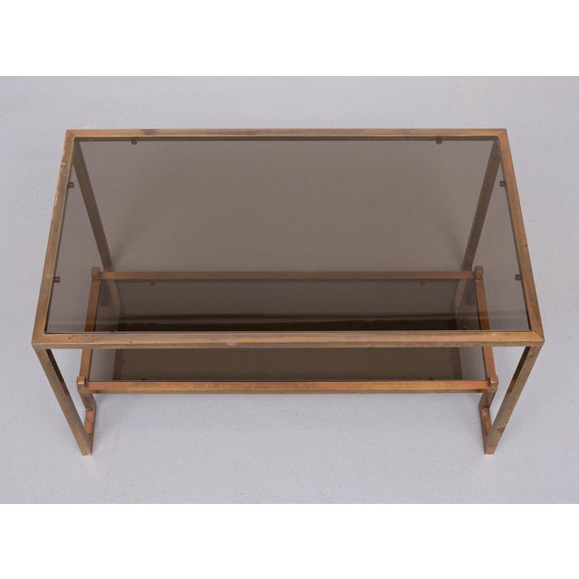 Metal Bronze Coffee Table, France, 1960s For Sale - Image 7 of 8