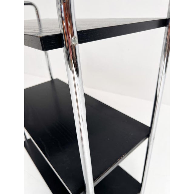 Black Vintage Wall Unit by Arnold Bauhaus, 1980s For Sale - Image 8 of 12