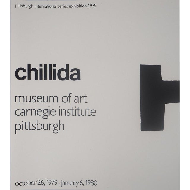 Abstraction Poster after Eduardo Chillida For Sale - Image 5 of 6