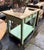 Green Patina Worktable, 1960s For Sale - Image 4 of 7