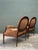 Vintage Isenhour Carved Fauteuil Armchairs - Pair For Sale - Image 11 of 12