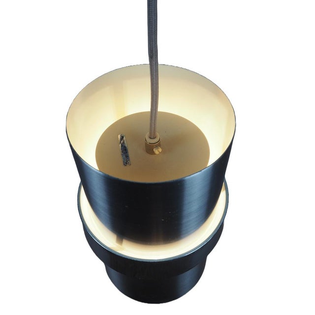 Metal Aluminium Pendant Lamp by Carl Thore for Granhaga, 1960s For Sale - Image 7 of 11