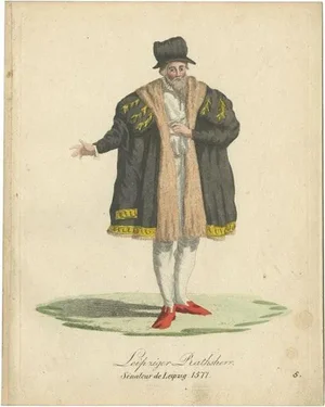 A Senator from Leipzig, 1805, Paper