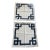4 Euro Pillow Throw Pillow Covers Greek Key Design For Sale