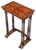 Antique Nesting Tables in Mahogany with Yew Veneer Tops, 1800s, Set of 3 For Sale - Image 6 of 12