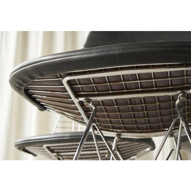 Bikini Wire Frame Chairs by Charles and Ray Eames for Vitra, 1980s, Set of 6 For Sale - Image 13 of 15