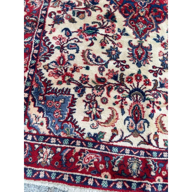 1980s Vintage Najaf Abad Rug, 1980s For Sale - Image 5 of 18
