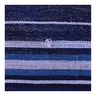 Late 20th Century Vintage African Indigo Textile For Sale
