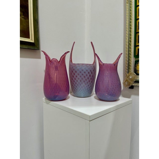 1950s Vintage Fratelli Toso Vase For Sale - Image 5 of 5