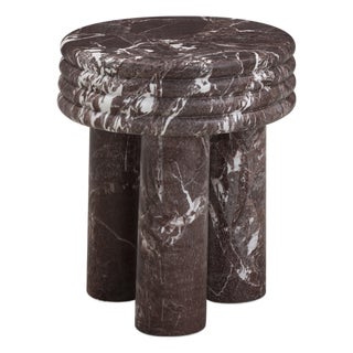 Delta in Red Lavento Indoor / Outdoor Side Table For Sale