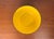 Mid-Century Modern Danish Yellow Enamel Bowl, 1960s, in Very Good conditions. Designed 1960 to 1969