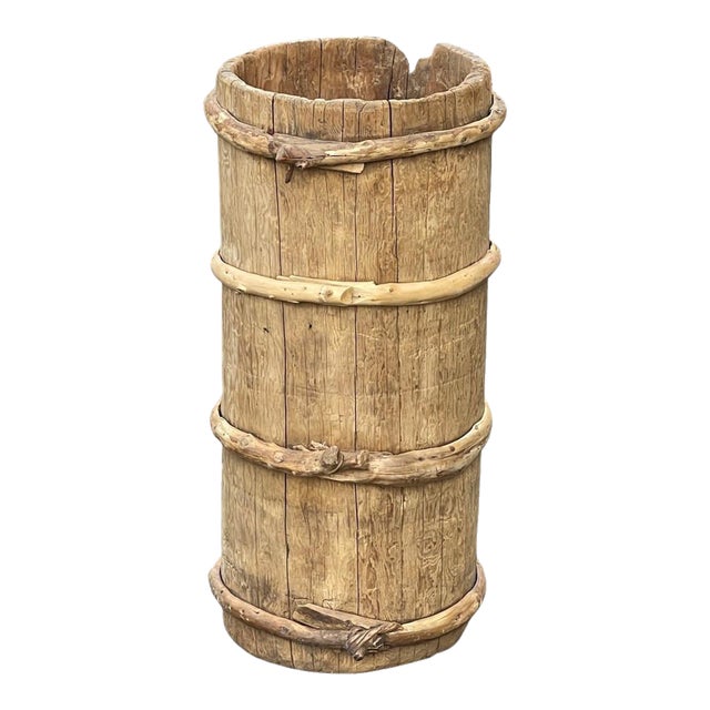 Vintage Wooden Planter For Sale