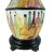 Italian Table Lamp Mid-Century . Ceramic With a Colorful Wine Bottle Design For Sale In Atlanta - Image 6 of 12