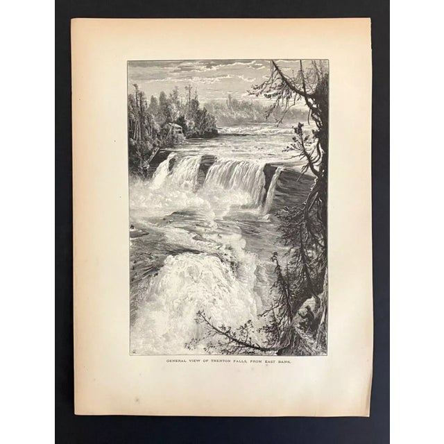 Up for sale is this beautiful antique print from Volume I of "Picturesque America", a two-volume set of books describing...