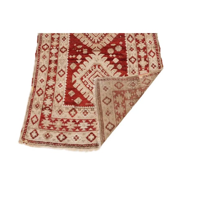 Mid 20th Century Mid 20th Century Vintage Small Rug For Sale - Image 5 of 7