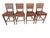 Elevate your outdoor kitchen, patio, or indoor bar area with this premium set of four solid teak barstools by renowned...
