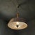 Finnish Model 20317 Pendant Lamp with Wooden Slat Shade and Hand-Painted Kauklahti Glass.idman by Gunnel Nyman for Idman, 1940s For Sale - Image 4 of 16