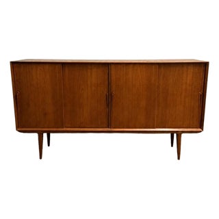 Vintage Omann Jun Model 19 Teak Sideboard by Gunni Omann, Denmark, 1960s Mid Century For Sale