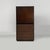 Italian modern cabinet by Le Corbusier for Cassina, 1990s Dark brown wooden highboard with two sections. The upper section...