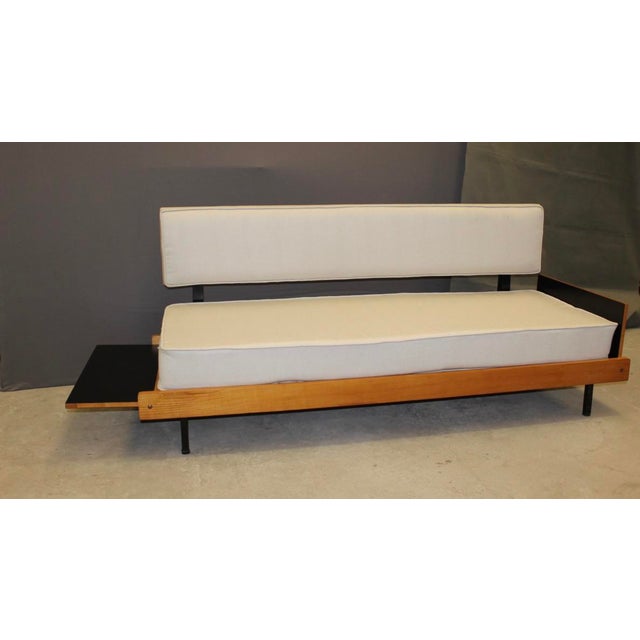 Vintage Sofa in Cherry, 1950 For Sale - Image 15 of 18