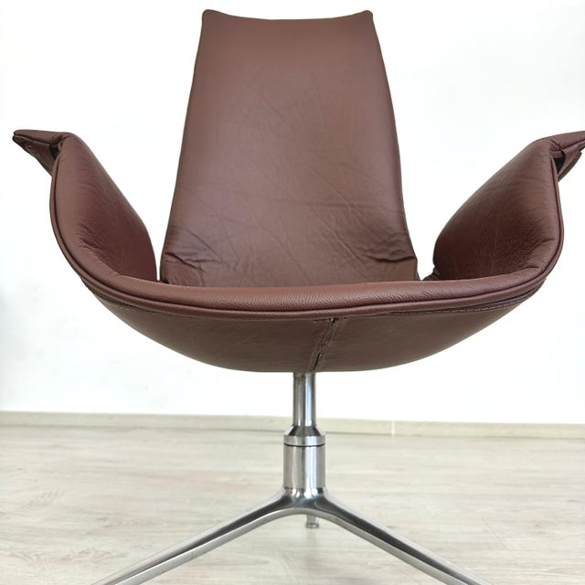 Leather Chair by Fabricius & Kastholm, 1960s For Sale - Image 9 of 13