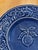 1980s Blue Bordallo Pineiro Salad/Dessert Plates - Set of Three For Sale In Sacramento - Image 6 of 8
